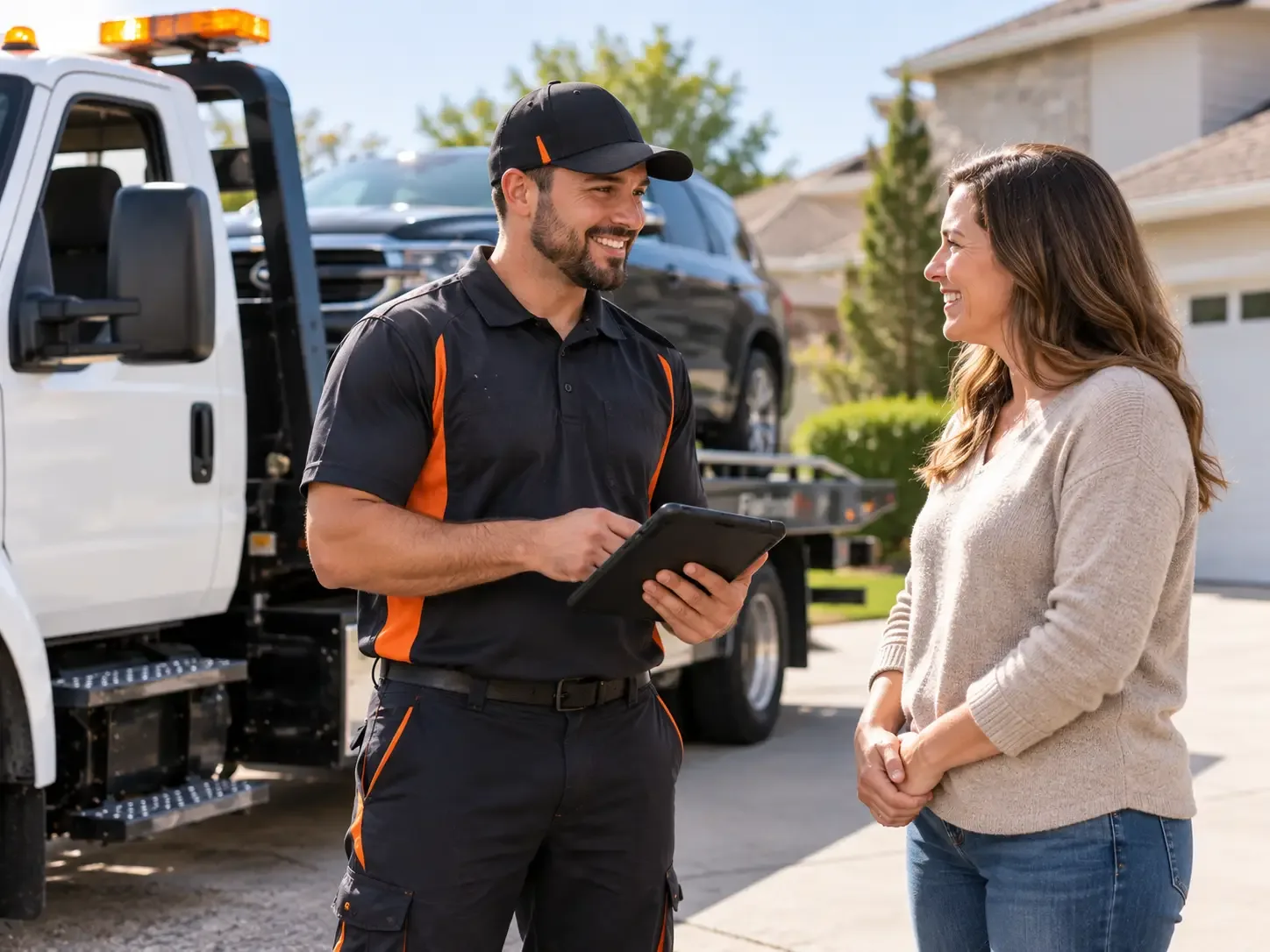 Flatbed Towing Jackson Center, OH FAQs